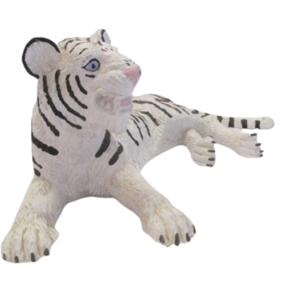 Vintage Siegfried and Roy Mirage PVC White Tiger Figure Toy Mirage Las Vegas
